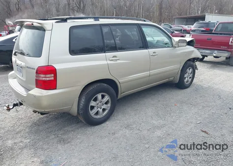 2001 Toyota Highlander V6 from USA, damaged, VIN JTEHF21AX10013016
